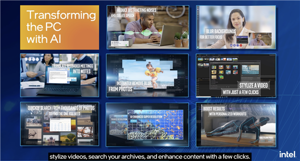 AI无可匹敌 PC生产力性能数倍提升：Intel是怎么做到的？