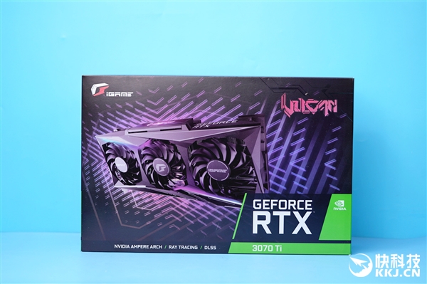 屏幕可翻转！七彩虹iGame RTX 3070 Tio Vulcan OC显卡图赏