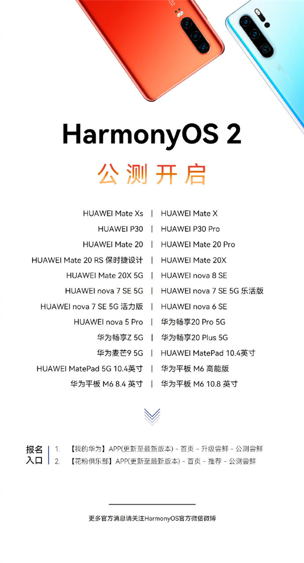 新一批HarmonyOS升级来了！24款机型升级名单公布