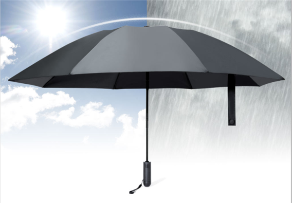 小米有品上架69元照明晴雨伞：反向折叠不沾湿 一秒开伞