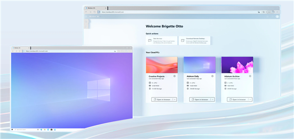Windows 365云电脑配置公布：最高8核、512GB 随时随地访问