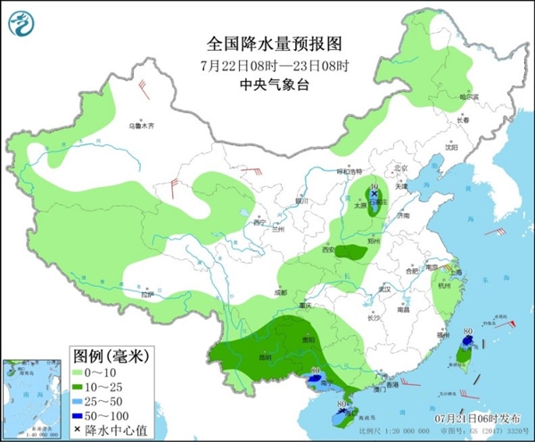 一张图告诉你河南暴雨有多大！局部仍将有特大暴雨