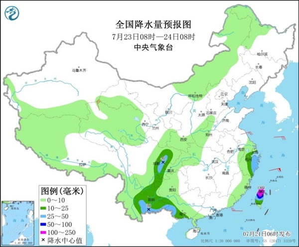 一张图告诉你河南暴雨有多大！局部仍将有特大暴雨