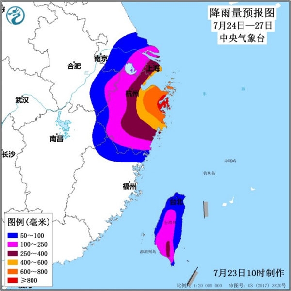 台风“烟花”或致长时间极端降雨：浙江的雨会堪比河南特大暴雨吗