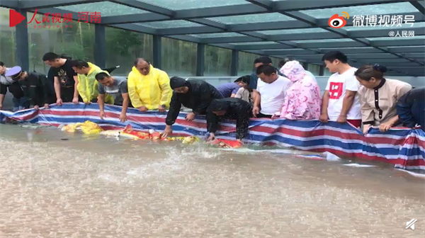 教科书式自救！暴雨后郑州一小区地库300多辆车完好无损