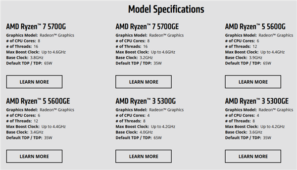 我的集显很大！AMD Zen3锐龙7 5700G APU深度测试