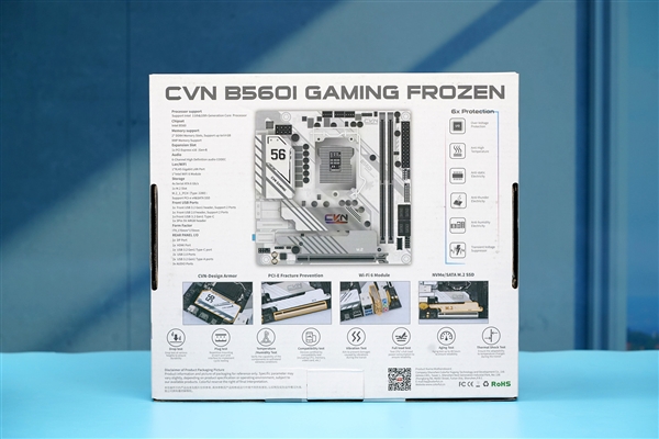 千元迷你机利器！七彩虹CVN B560I GAMING FROZEN主板图赏