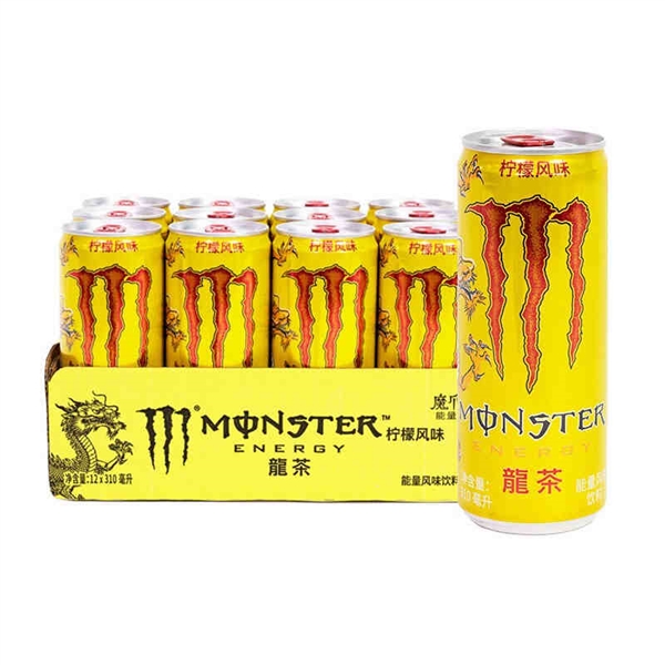 可口可乐出品 魔爪龍茶柠檬味能量饮料抄底价3.3元/罐
