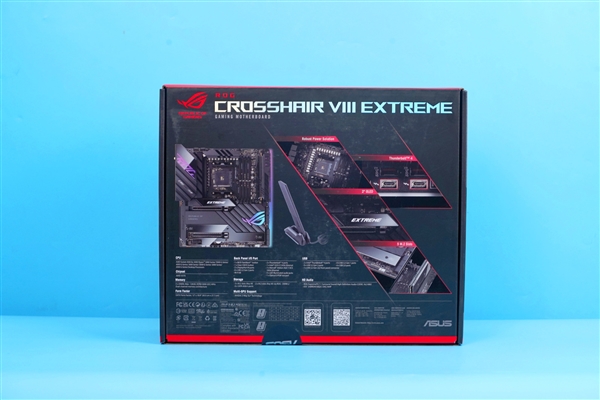 X570板皇！华硕ROG CROSSHAIR VIII EXTREME图赏