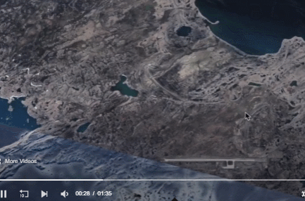 网友用谷歌地球发现北极神秘基地：建筑物酷似美国海军发现的UFO