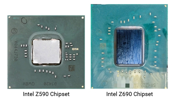 Intel Z690芯片组真容首曝：面积不大、发热不高