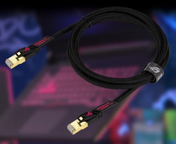 ROG ZOOM CAT7电竞网线开卖：1.5米149元