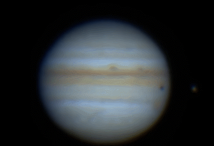 罕见！业余天文爱好者拍到天体撞击木星瞬间：感受下这画面