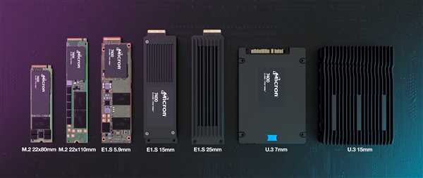 美光发布企业级7400 PCIe 4.0 SSD：7种形态、唯一断电保护M.2