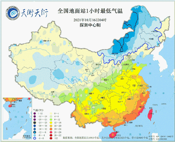 全国气温蹦极大赛开启：北京延庆今天户外水结冰 吉林最低-19.1度