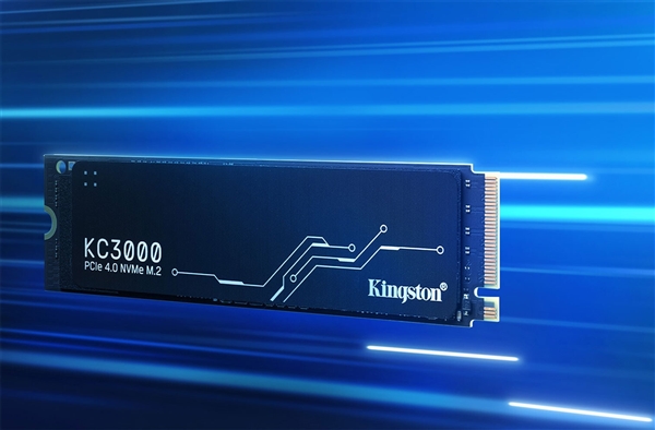 金士顿发布旗舰PCIe 4.0 SSD KC3000：最大4TB、读写双破7GB/s