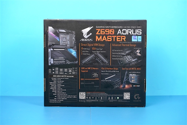 Inte 12代酷睿座驾！技嘉Z690 AORUS MASTER主板图赏