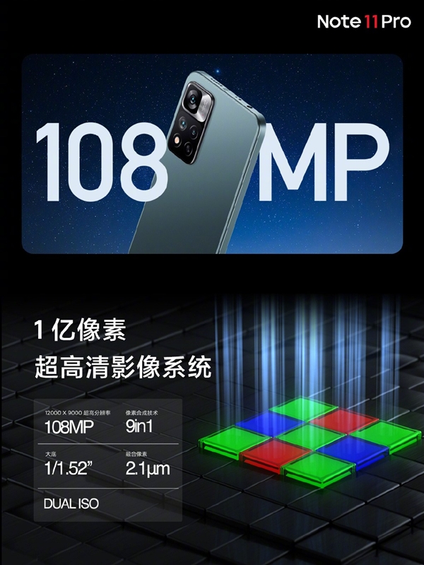 首搭120W神仙秒充！Redmi Note 11 Pro+发布：到手价1899元起