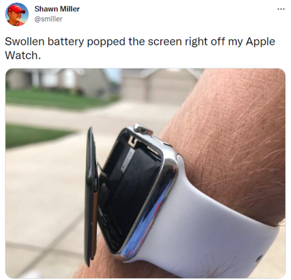 苹果摊上大事：Apple Watch再遭遇电池鼓包集体诉讼 