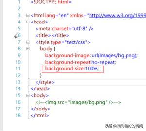 css如何让背景图全屏显示（css如何让背景图全屏显示出来）-冯金伟博客园