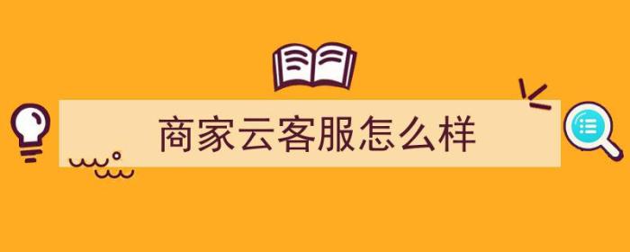 商家云客服怎么样（商家云客服怎么样做）