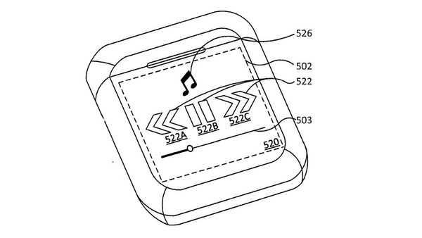 藏不住了？新专利显示苹果仍计划为AirPods充电盒配屏幕