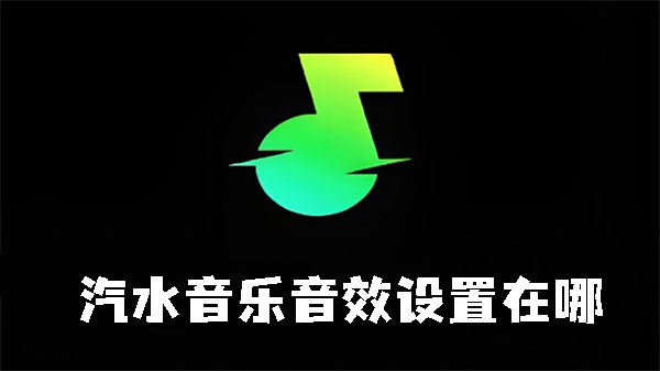 汽水音乐音效设置在哪