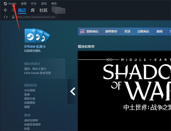 steam远程畅玩怎么设置IP共享