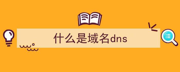 什么是域名dns（什么是域名DNS）-冯金伟博客园