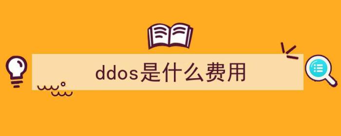 ddos成本多少（ddos是什么费用）-冯金伟博客园