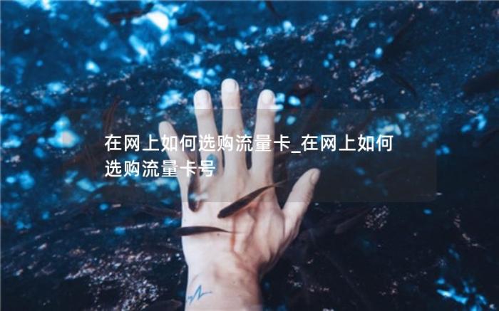 在网上如何选购流量卡_在网上如何选购流量卡号(9月如何选购流量卡)