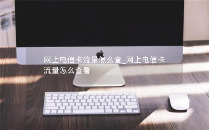 网上电信卡流量怎么查_网上电信卡流量怎么查看(电信卡怎么查流量)